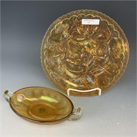 Imperial Marigold Lustre Rose & Coin Spot Bonbon