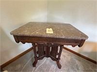 Antique Marble Top Table