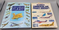 Pair of Airplane Books Hardcover