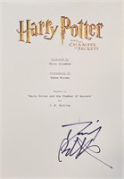 Harry Potter Daniel Radcliffe signed script cover