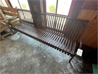 *EACH*RUSTIC METAL 96" BENCHES
