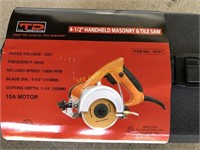 Hand Held Masonry / Tile Saw