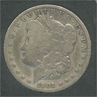 1901-O Morgan Silver Dollar