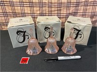 Fenton Glass - 3 Bell Petites 4.5"
