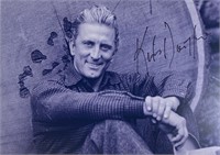 Autograph  Kirk Douglas Photo