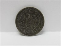 1858A Austria 1/4 Florin