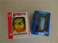 Bud Light and Packers Christmas Ornaments
