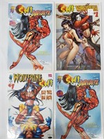 Shi/Daredevil + Shi/Vampirella + Wolverine/Shi #1