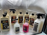 ASSORTED CLEANERS FOR DETAILING CHECK ALL