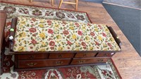 LANE CEDAR BLANKET CHEST WITH PADDED TOP