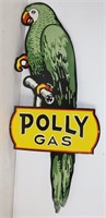 ANTIQUE PORCELAIN 48" POLY GAS SIGN