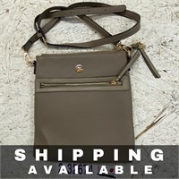 Taupe Venture Cross Body Bag by Jessica Moore