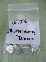 (48) Mercury Dimes