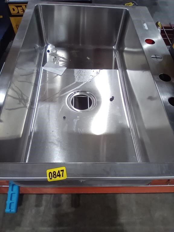 A+r Theo 33x22 Stainless Steel Single Sink