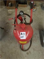 Central Pneumatic Pressurized Sandblaster