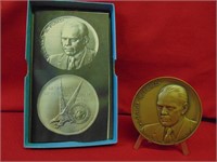 (1) 1974 Gerald Ford BRONZE Inaugural medal