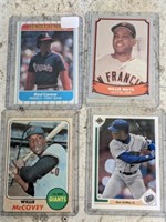 MAYS MACOVY AND GRIFFEY JR CAREW CARDS