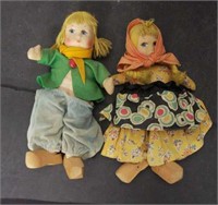 Vintage Antique Hansel & Gretel Dolls