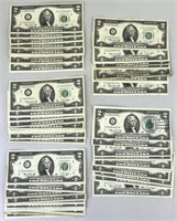50 FRN 1976 $2 Bills (Face Value $100).