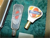 Vintage Sterling Beer Tapper Tops