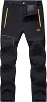 MAGCOMSEN Men's Fleece Lined Ski Pants