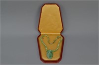 Antique Chinese Jade Necklace