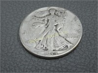 Silver 1944 Walking Liberty Half Dollar