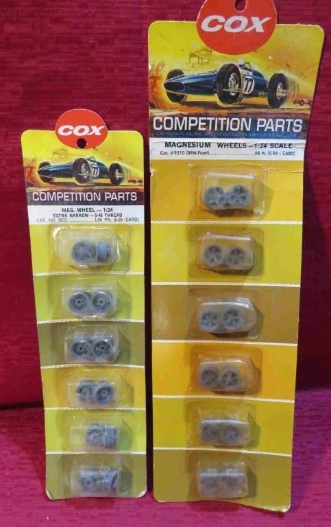 COX Compitition Parts 1:24 Mag Wheels NOC on Board