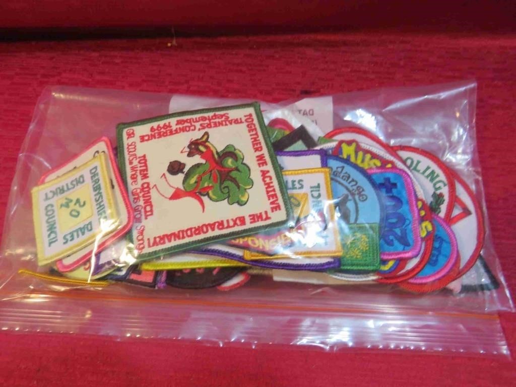 Bag Lot Girl Guide Patches Mostly Canada & MORE