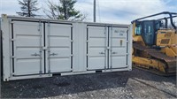 NEUF/NEW:20' CONTAINER with side doors/portes côté