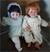 D - LOT OF 2 COLLECTIBLE DOLLS (C100)