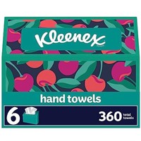 Kleenex Disposable Paper Hand Towels, 6 Boxes, 60