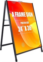 24x36In A Frame Sign Double-Sided Folding Board