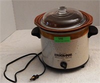 Rival crock pot with lid, removable crock,