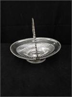Victorian silver plated fruit basket