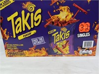 **BB: 1/22** Takis fuego tortilla chips 32pks.