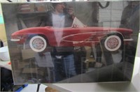 Picture of Corvette on Cardboard Backing 24" x 36"