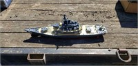 Battleship R/C Ship untested/no remote