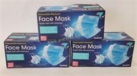 (3) Disposable Face Masks Boxes