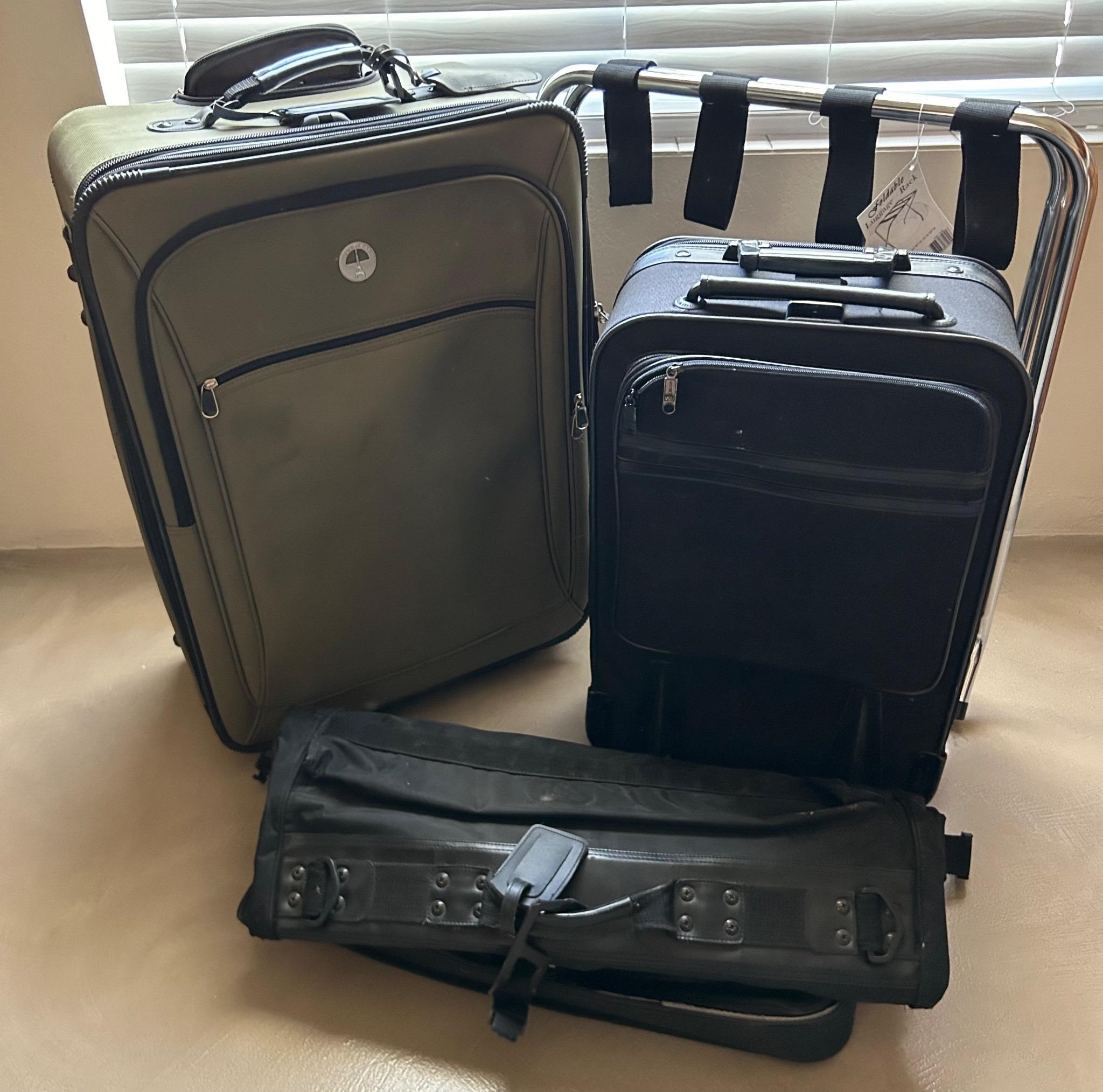 Travel Pro Luggage Pieces, Folding Luggage Rack
