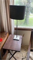 Modern table lamp adjustable height $& wood table