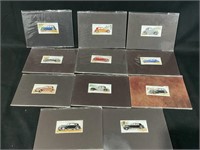 Vintage Tobacco Cigarette Cards, Automobiles