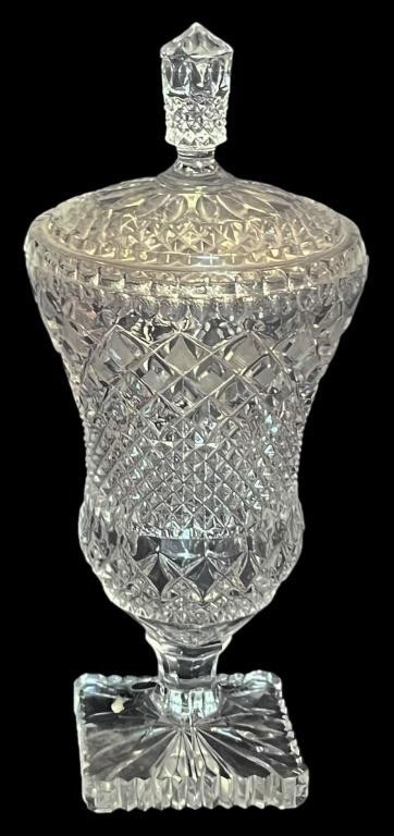 24% Lead Crystal Apothecary Jar