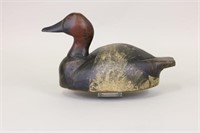 Rare Canvasback Drake Duck Decoy by Unknown