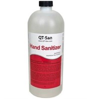 .NEW - Qt-san hand sanitizer. 1 litre