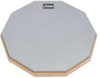 New- Donner Drum Practice Pad Kit, 12 Inches D