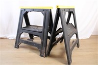 PAIR OF SAWHORSES