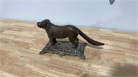 Cast Iron Dog Bank