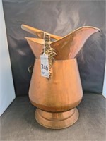 Ireland Rustic Copper Vase W/ Handle