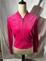 Juicy Couture sz Small Zip top  msrp $119